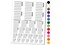 Notes List Journaling Page Lines To Do Temporary Tattoo Water Resistant Fake Body Art Set Collection
